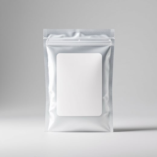 Zip-seal sample bag, 6 x 9 in